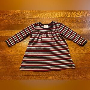 Hanna Andersson Striped Cotton Play Dress Size 90 cm or 3T